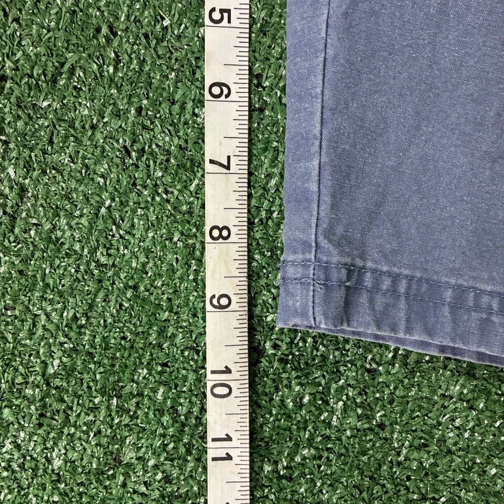 Y2K‎ Baggy Faded Cargo Blue Utility Shorts